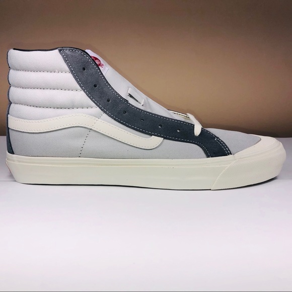 VANS OG Style 138 LX Pearl Grey Suede Canvas Shoes
